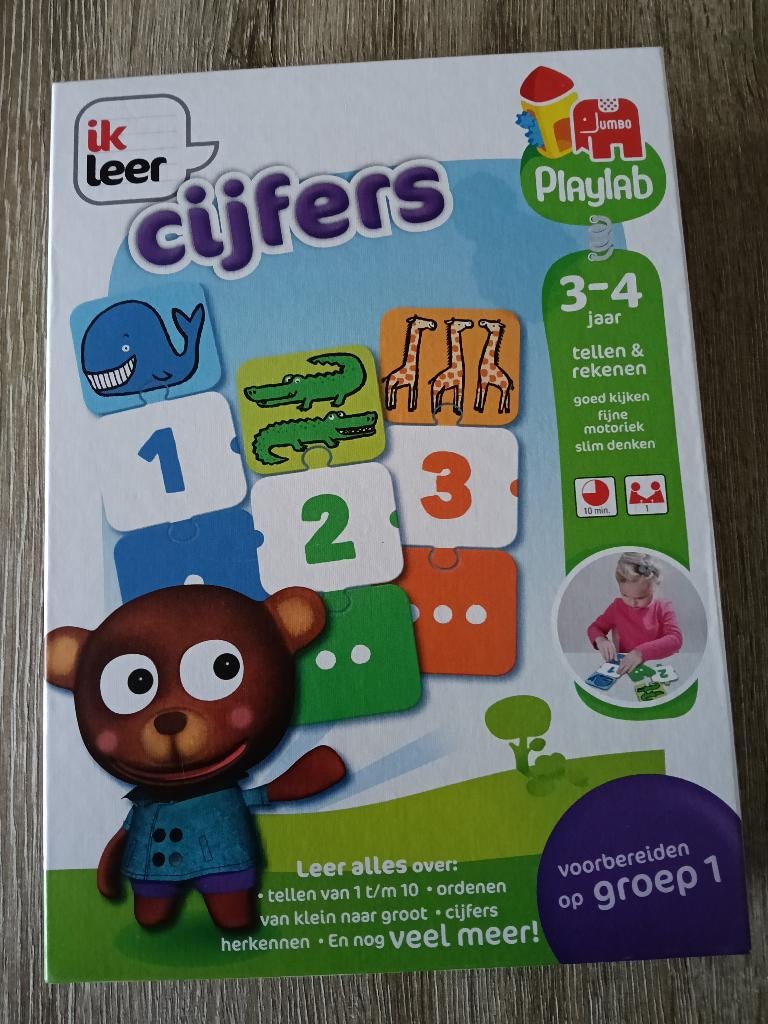 Te koop: Spelenderwijs cijfers leren  3+, Ophalen of Verzenden, Zo goed als nieuw, Rekenen
