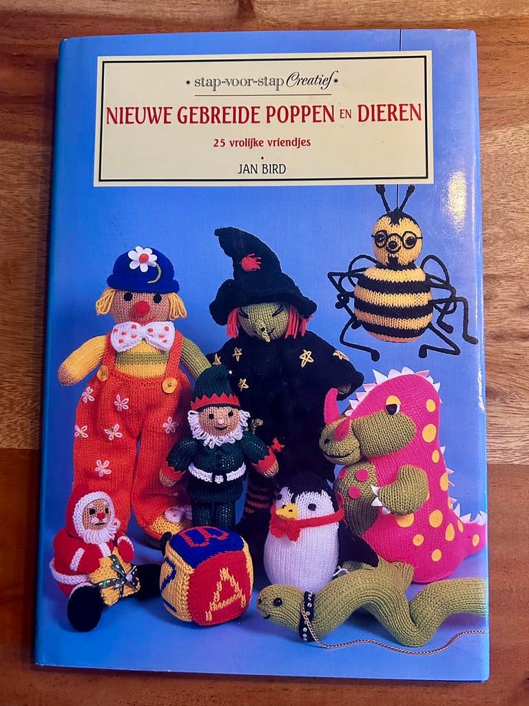 Jan Bird - Nieuwe gebreide poppen en dieren, Hobby en Vrije tijd, Breien en Haken, Ophalen of Verzenden, Zo goed als nieuw, Breien
