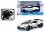 Maisto: Bugatti Divo Wit 1:24, Maisto, ., Nieuw, Ophalen of Verzenden
