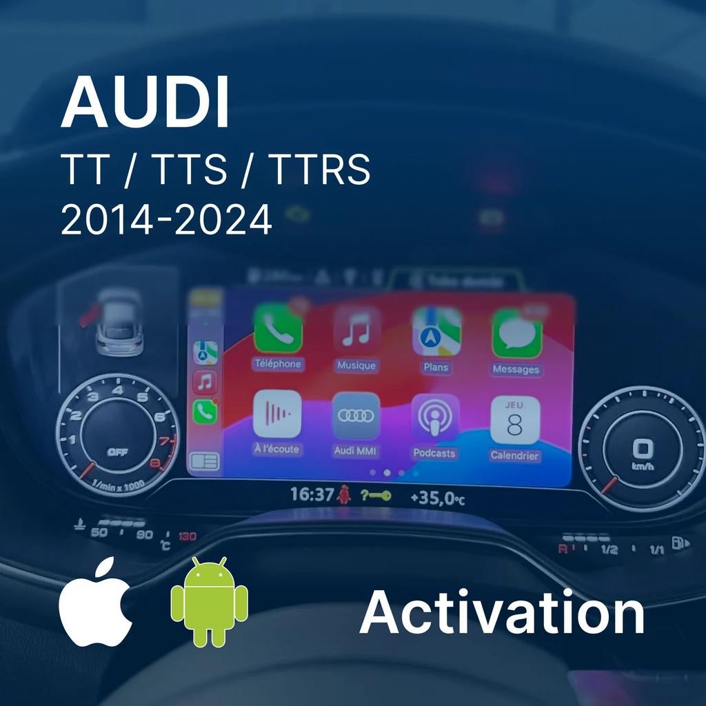 Audi TT MK3 CarPlay & Android Auto Activatie, Aycar, Ophalen of Verzenden, Zo goed als nieuw, Aycar