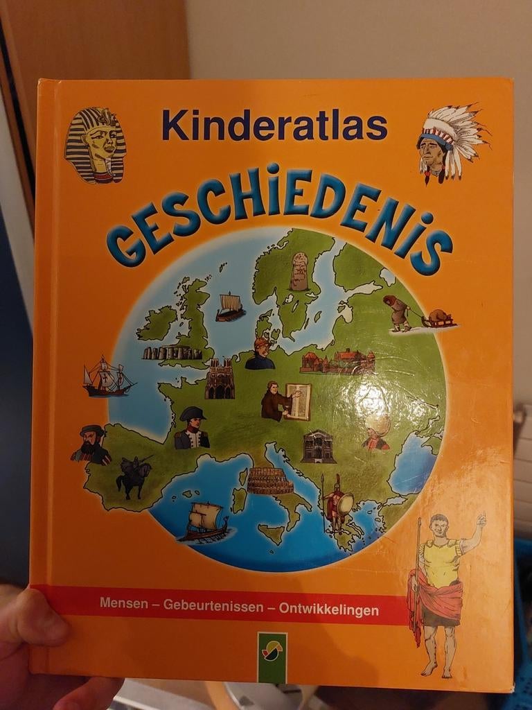 Kinderatlas geschiedenis, Ophalen, Overige atlassen, Zo goed als nieuw, 1800 tot 2000
