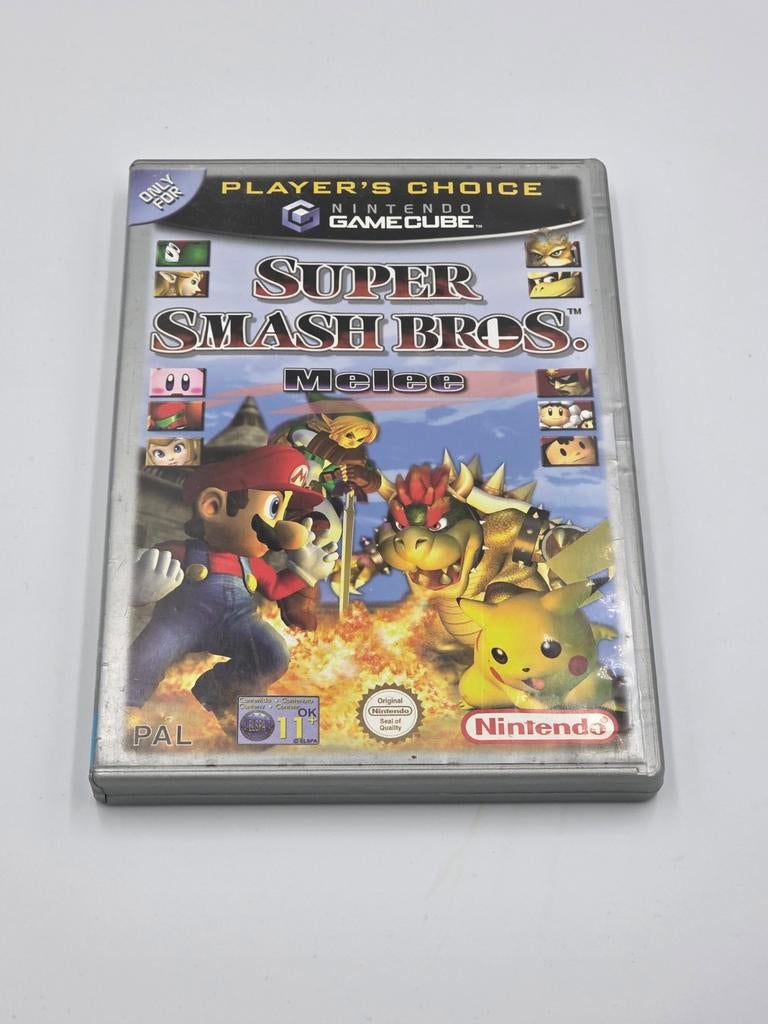 Super Smash Bros. Melee GameCube CIB - Compleet, Spelcomputers en Games, Games | Nintendo GameCube, Gebruikt, Vechten, 3 spelers of meer