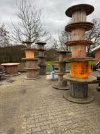 Houten haspel, Ophalen