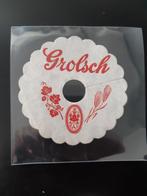 oude grolsch druppelvanger viltje, Ophalen of Verzenden, Nieuw, Viltje(s), Grolsch