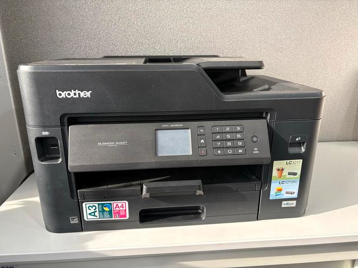 Brother MFC-J5330DW All-in-one kleurenprinter, Computers en Software, Printers, Gebruikt, All-in-one, Inkjetprinter, Faxen, Draadloos