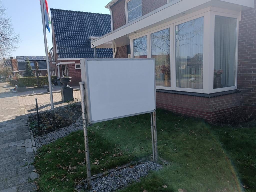 Lichtbak , zelf bestickeren., Ophalen, Gebruikt, Reclamebord