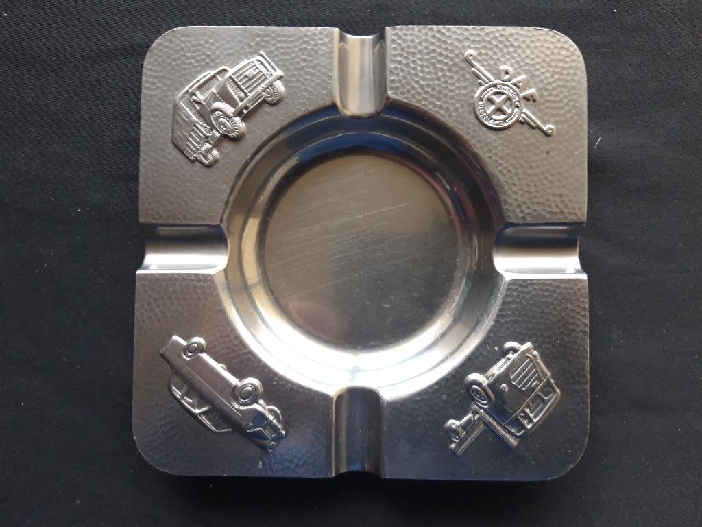 metalen asbak DAF ca. 1959, Ophalen of Verzenden, Zo goed als nieuw, Auto's