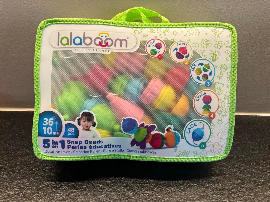 Lalaboom Educatieve Kralen - 48 Stuks, Ophalen of Verzenden, Zo goed als nieuw, Overige typen
