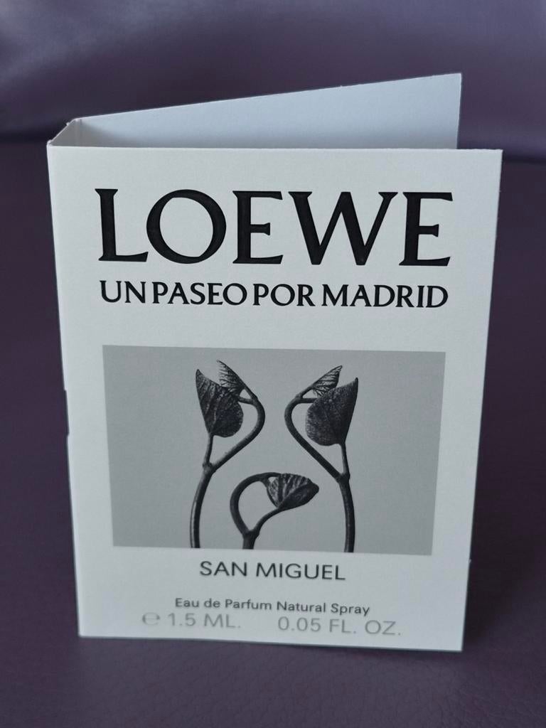 Loewe San Miguel Eau de Parfum 1.5 ML, Verzenden