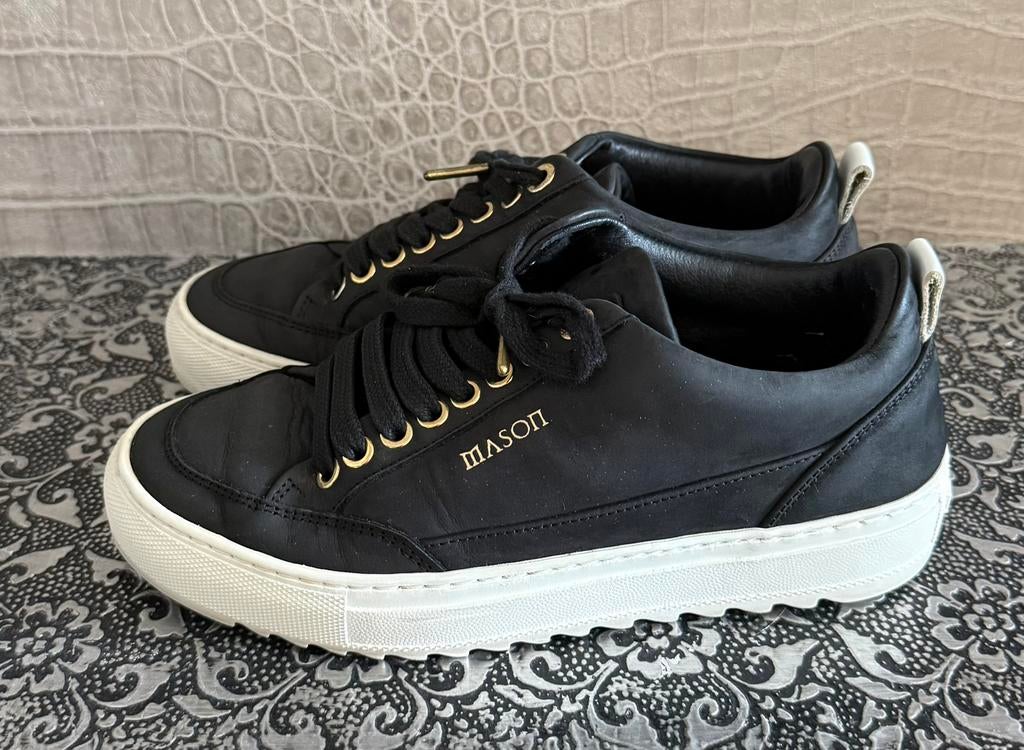 Mason garments sneakers, Zwart, Ophalen of Verzenden, Sneakers of Gympen, Zo goed als nieuw