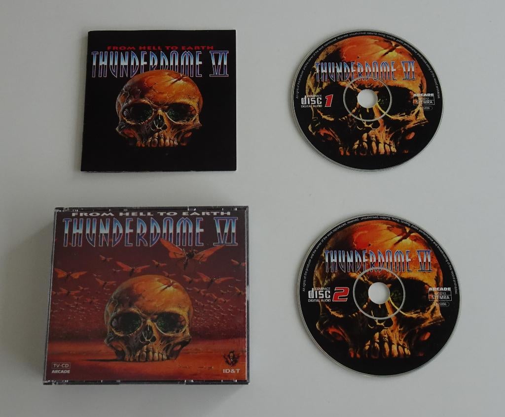 Thunderdome VI : From Hell To Earth 2xCD Hardcore 1994, Ophalen, Zo goed als nieuw, Overige genres