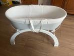 Baby mand met standaard - ook als schommel te gebruiken!, Ophalen, Zo goed als nieuw, Wieg