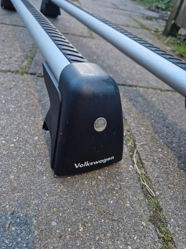 Originele VW Dakdragers Golf 7 Variant (incl. sleutels), Auto diversen, Dakdragers, Gebruikt, Ophalen