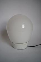 vintage plafondlamp porselein melkglas ljs 6001 wagenfeld., Ophalen of Verzenden, Zo goed als nieuw, Glas
