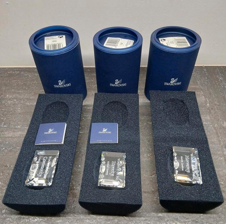 Swarovski Wonders of the Sea: Community, Eternity, Harmony, Verzamelen, Swarovski, Zo goed als nieuw, Figuurtje, Ophalen of Verzenden