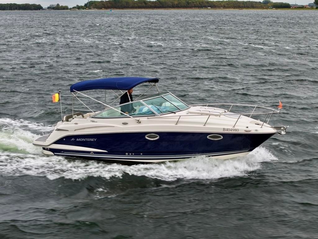 Monterey 260 Sport Cruiser (bj 2011), Gebruikt, Overige brandstoffen, 6 tot 9 meter, 50 pk of meer