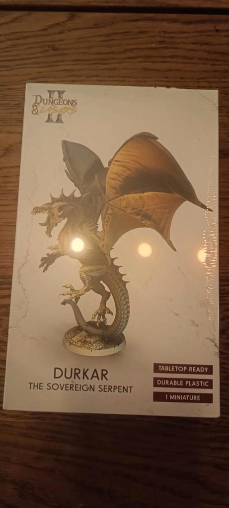 Dungeons & Lasers Durkar The Sovereign Serpent, Hobby en Vrije tijd, Wargaming, Nieuw, Overige soorten, Figuurtje(s), Ophalen of Verzenden