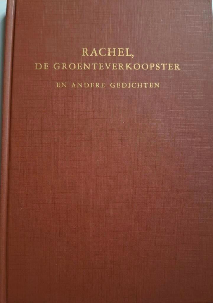 Rachel, de Groenteverkoopster - Gedichtenbundel, Boeken, Ophalen of Verzenden, Gelezen, Meerdere auteurs, Meerdere auteurs