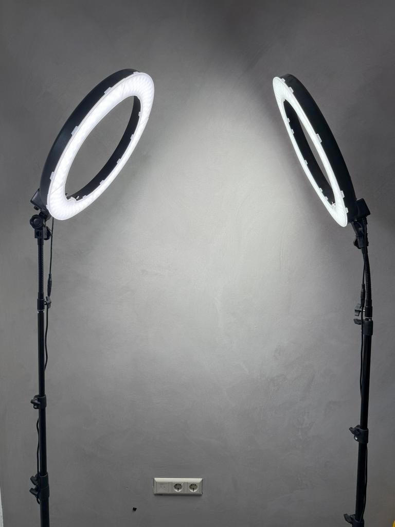Neewer ring light 18 inch, Ophalen, Zo goed als nieuw, Vergrootglas of Loep