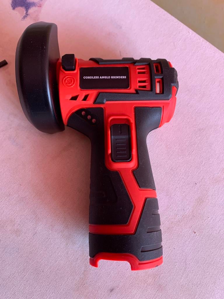 Nieuwe kleine haakse slijper binnenzak model excl accu, Ophalen of Verzenden, Nieuw, Minder dan 700 watt, Haakse handslijpmachine