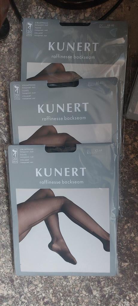 Grote partij nieuwe Kunert panty's, leggings en sokken, Ophalen of Verzenden, Nieuw, Zwart, Panty