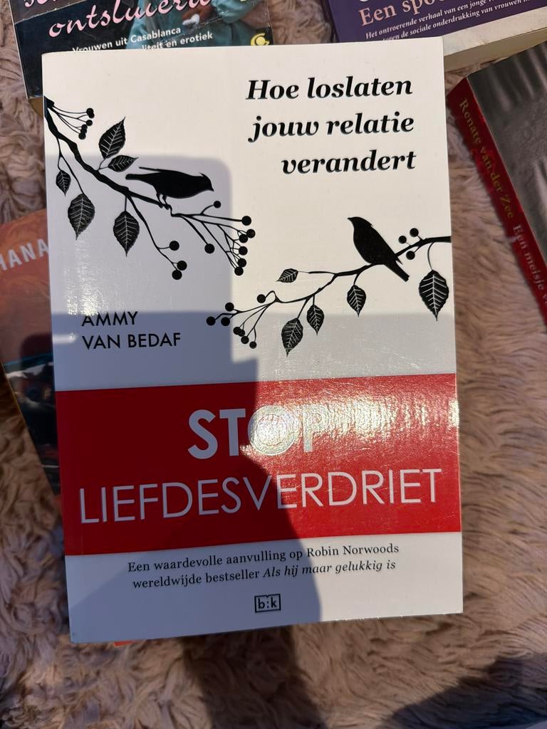 Stop Liefdesverdriet - Ammy van Bedaf, Ophalen of Verzenden, Zo goed als nieuw, Overige onderwerpen