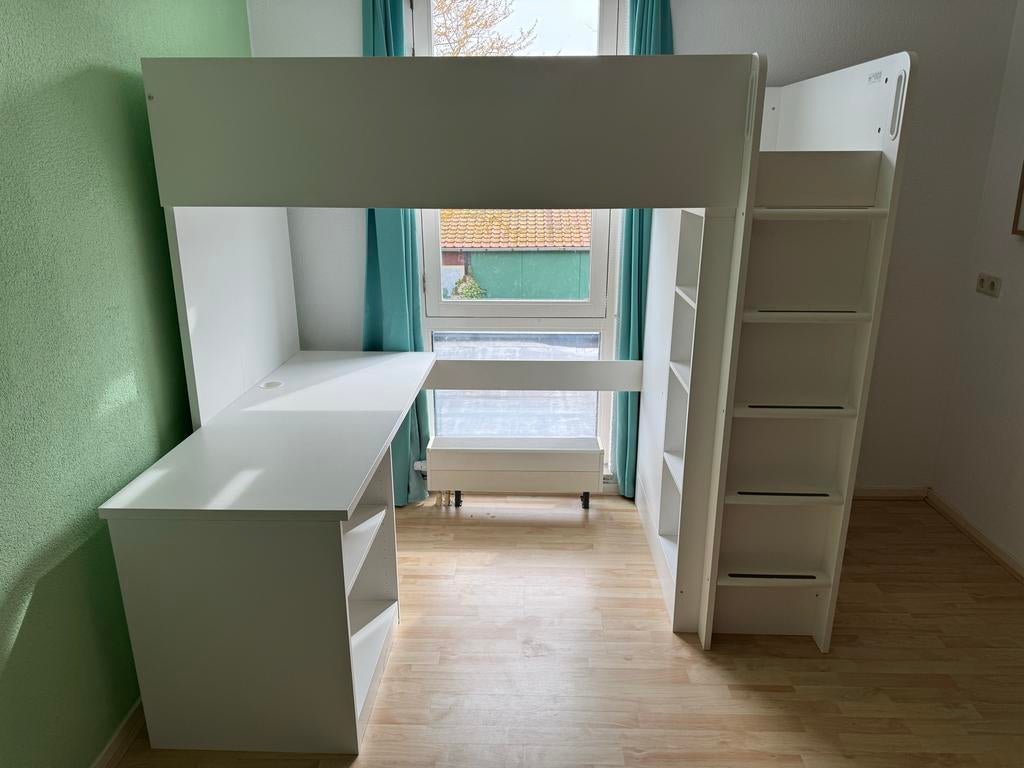 Ikea Stuva Hoogslaper met Bureau, Ophalen, Gebruikt, Hoogslaper