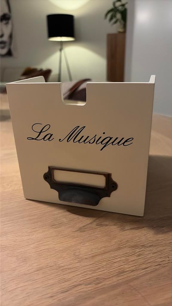 CD / muziek houder van Riviera Maison, Ophalen of Verzenden, Zo goed als nieuw