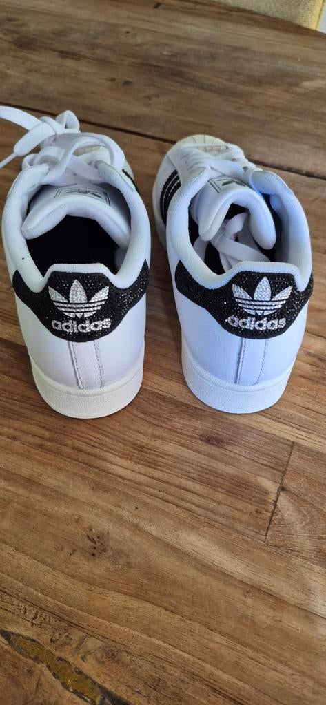 Adidas Superstar II met glitter - Maat 42 - Nieuw, Kleding | Dames, Schoenen, Adidas, Wit, Nieuw, Ophalen of Verzenden