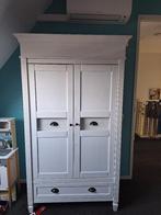 Witte grenen kinderkledingkast, Ophalen, Gebruikt, Kast, 50 tot 70 cm