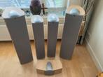 KEF Surroundset Q7/Q4 en Q6c - Zo goed als nieuw, Gebruikt, Surroundset zonder subwoofer, 120 watt of meer, Ophalen
