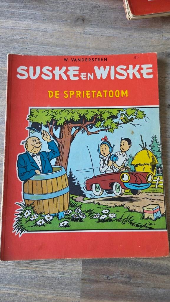 Suske en Wiske - De Sprietatoom (nummer 31), Boeken, Stripboeken, Ophalen of Verzenden