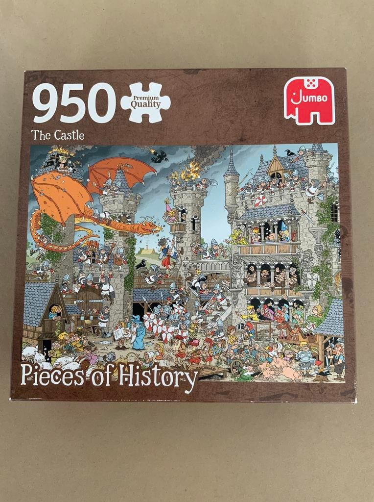Pieces of History “ The Castle” 950 stukjes., Hobby en Vrije tijd, Denksport en Puzzels, Ophalen of Verzenden, 500 t/m 1500 stukjes