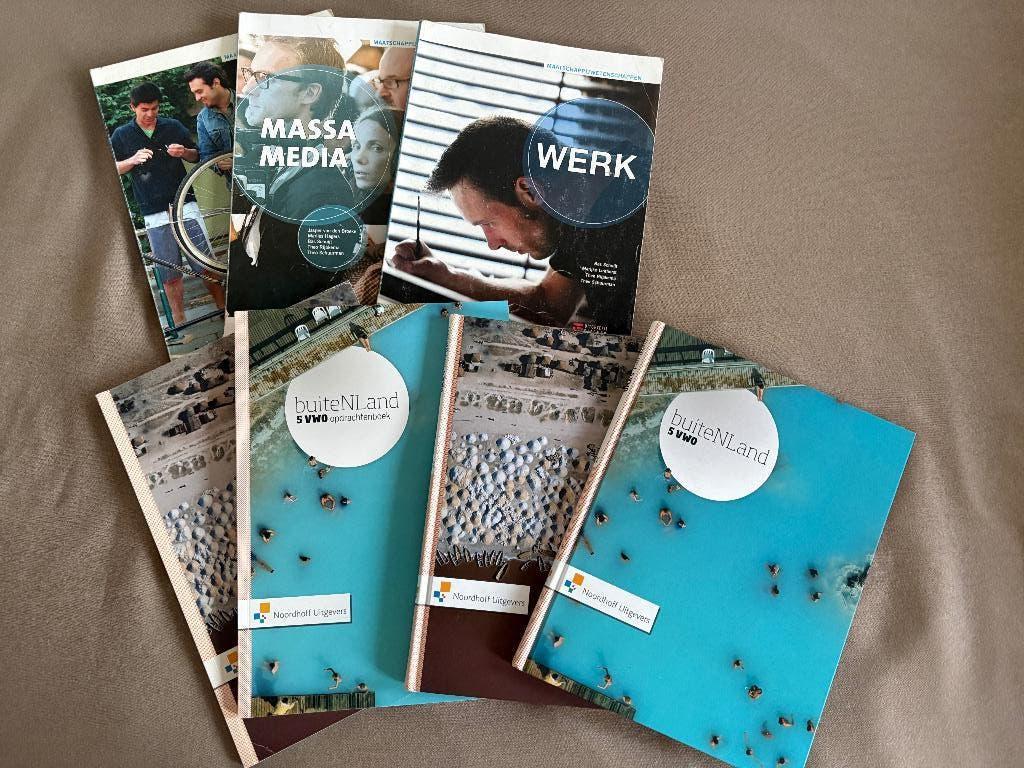 Oude schoolboeken, Boeken, Schoolboeken, Gelezen, VWO, Verzenden, Aardrijkskunde