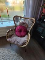 Eggchair rotan stoel Karwei - Goede staat, Huis en Inrichting, Stoelen, Gebruikt, Overige kleuren, Ophalen of Verzenden, Eén