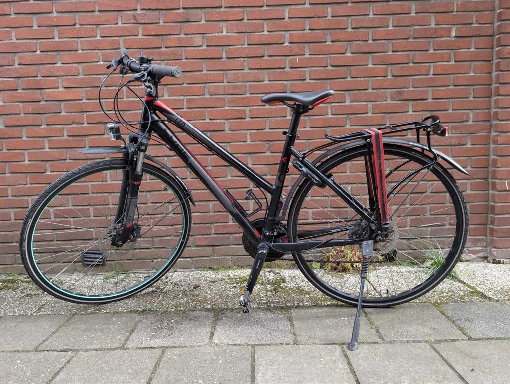 Cube Touring Damesfiets - goede staat., Fietsen en Brommers, Fietsen | Dames | Damesfietsen, Gebruikt, 47 tot 50 cm, Versnellingen