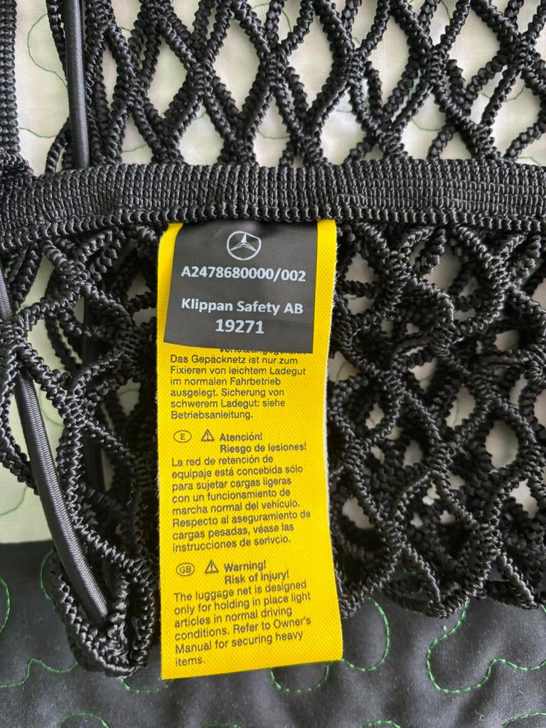 Kofferbaknet mercedes €15, Ophalen, Nieuw