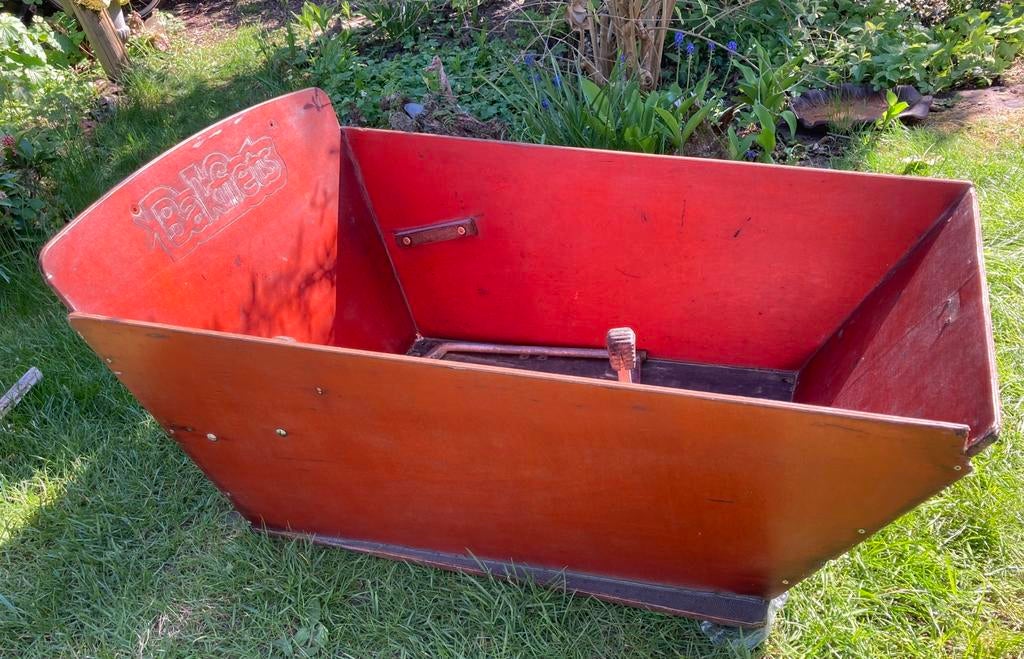 Bak van de Cargobike Classic Long BakfietsNL. Met standaard., Fietsen en Brommers, Fietsen | Bakfietsen, Ophalen, Gebruikt, 2 kinderen