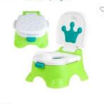 Gebruikt potje kind - en opstapje - 2-in-1 - groen, Ophalen of Verzenden, Gebruikt