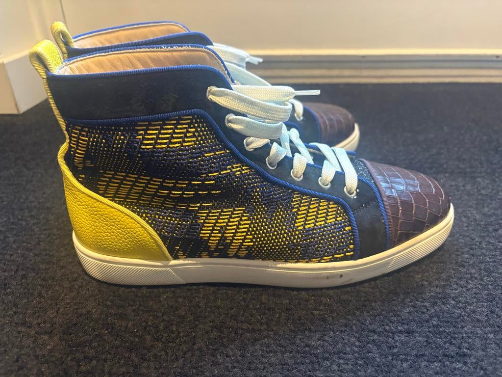 Christian Louboutin, Kleding | Heren, Schoenen, Ophalen, Zo goed als nieuw, Overige kleuren, Sneakers of Gympen