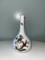 Kleine witte vaas met vogels en insect; Herend porselein, Ophalen of Verzenden