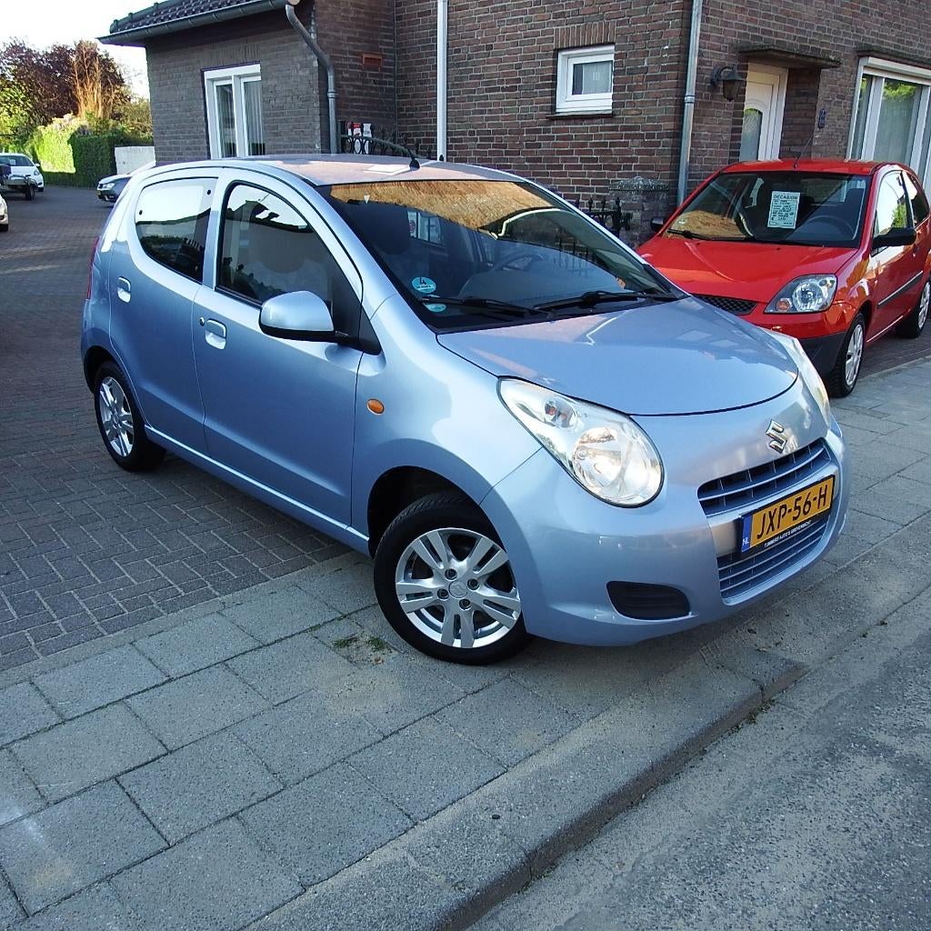 Suzuki Alto 1.0 2012 Blauw Airco, Voorwielaandrijving, 200 kg, Bedrijf, Handgeschakeld