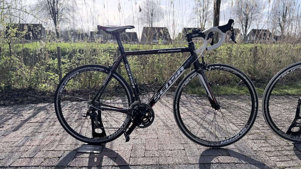 Sensa Romagna Shimano 105 + accessoires, Fietsen en Brommers, Fietsen | Racefietsen, Gebruikt, Aluminium, Meer dan 20 versnellingen