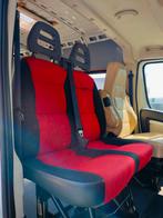 Bijrijdersbank Citroen Jumper/Fiat Ducato - Zwart/Rood, Ophalen, Gebruikt, Citroën