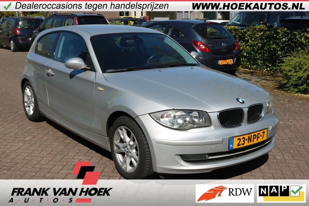 BMW 1-serie 118d Corporate Business Line, 1-Serie, Euro 5, Zwart, 4 cilinders