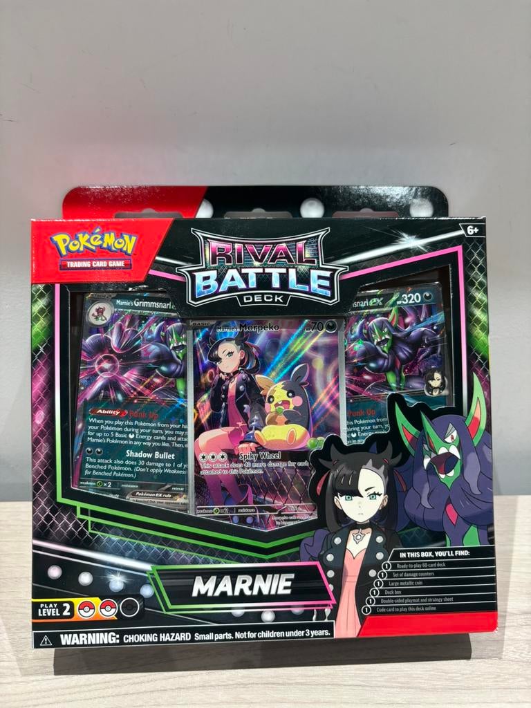 Rival Battle Deck – Marnie (Grimmsnarl ex) Pokémon TCG, Hobby en Vrije tijd, Verzamelkaartspellen | Pokémon, Ophalen of Verzenden