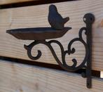 Gietijzeren wand voederschaal met haak donkerbruin VB163, Robanjer, Nieuw, Ophalen of Verzenden, Info@robanjer.nl