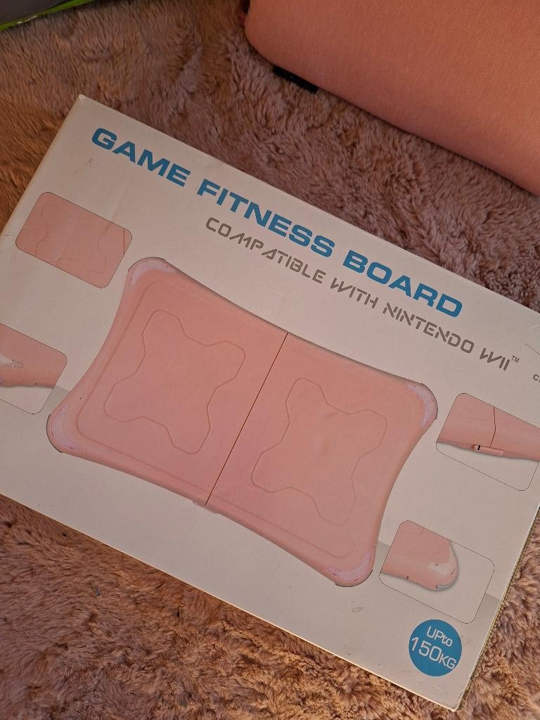 Wii fitness board roze NIEUW, 1 speler, Nieuw, Ophalen of Verzenden, Vanaf 3 jaar