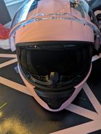 Vinz Kennet Integraalhelm Roze - Dames Scooterhelm, Fietsen en Brommers, Brommerhelmen, Ophalen, Nieuw