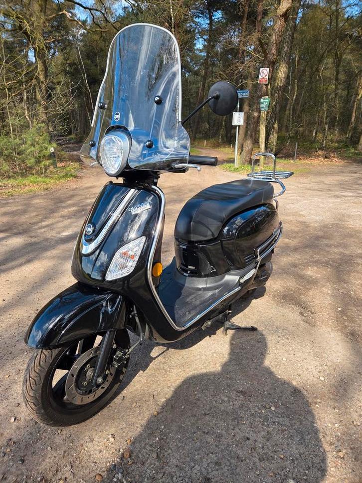 SYM Fiddle 3 scooter uit 2019, Fietsen en Brommers, Scooters | SYM, Zo goed als nieuw, Fiddle, Benzine, Ophalen